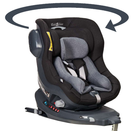 Siège auto pivotant I-SIZE Isofix de 0 à 4ans