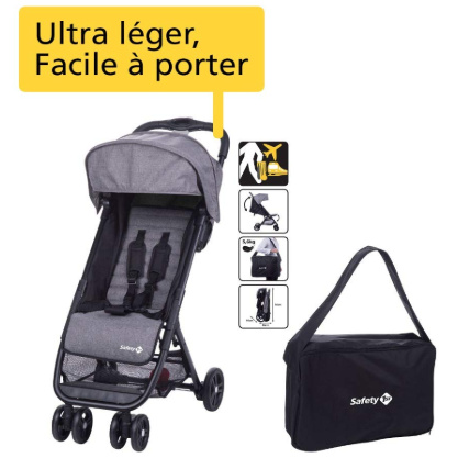 Poussette canne ultra compacte - de la naissance à 3 ans