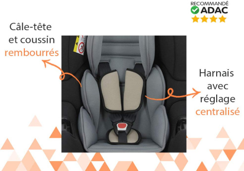 Siège auto coque Groupe 0+