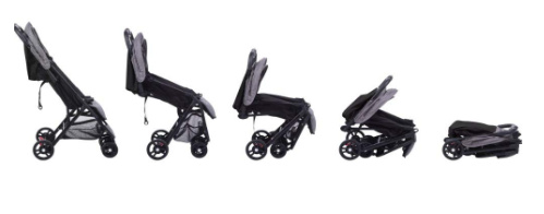 Poussette canne ultra compacte - de la naissance à 3 ans